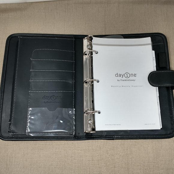 FRANKLIN COVEY DAY ONE Office Day One Planner Cover By Franklin